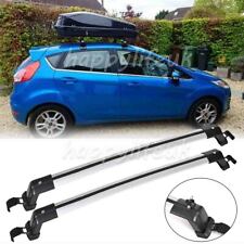 For Ford Fiesta 2009-2020 Lockable Cars Roof Rack Cross Bars Luggage Carrier
