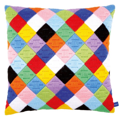 Vervaco cushion long stitch - vervaco,