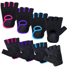 Ladies Gym Gloves Workout Weight Lifting Yoga Fitness Training Gloves S to L