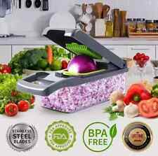 14 in 1 Vegetable Chopper Salad Fruit Mandolin Slicer Food Dicer Cutter Peeler