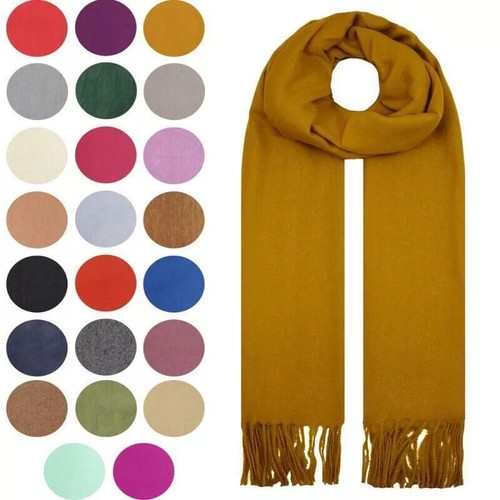 Women pure cashmere scarf - pure,
