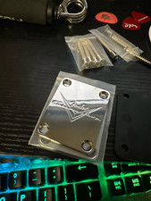 Fender Style Guitar Neck Plate for Telecaster-Stratocaster + Screws + Gasket