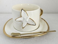 Porcelain Tea Cup, Saucer and