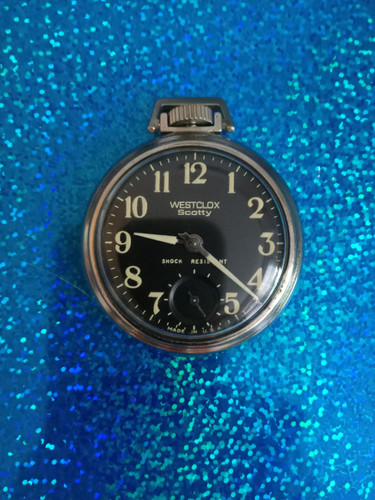 Westclox scotty pocket watch - westclox,