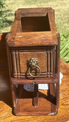 Vintage wood sewing machine - wood,