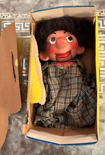 Vintage Ventriloquist Pelham Puppet Boy V4 – H: 34cm - boxed