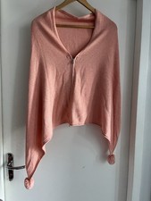 Mint Velvet - zip up shawl -