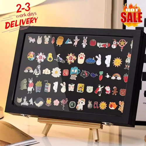 Black velvet display - velvet, pin