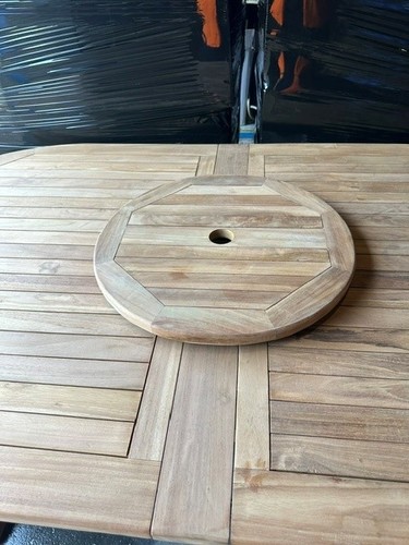 Teak lazy susan 55cm - teak, ex