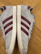 Adidas Gazelle (originals) UK 10 Claret / Blue / White / Very Good