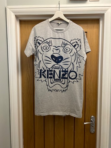 Kenzo girls grey tshirt - tshirt, dress