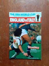 6 England  Football Programmes  1976 - 82