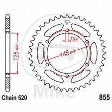 Crown Z47 520 Black D.INT. 125