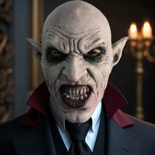 Men's Vampire Demon Mask Movie