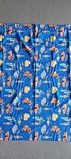 Pixar Cars 2 Piston Cup Curtains Set 64 X 54 McQueen, Luigi, King, Mater, Sally 