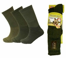 Mens Army Military Socks Combat Boots Hiking Thermal Warm Thick Sock Size 6-11