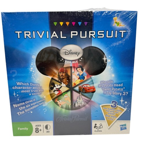 Hasbro trivial pursuit disney - hasbro,