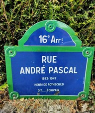 Vintage french enamel - enamel, paris