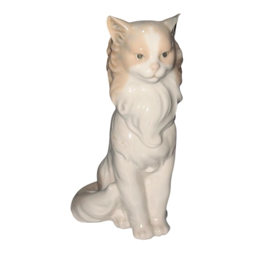 Lladro nao proud cat figure - lladro,