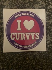 Curvy Riders Decal For