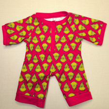 Build-A-Bear Red and Yellow Grinch Christmas Sleeper