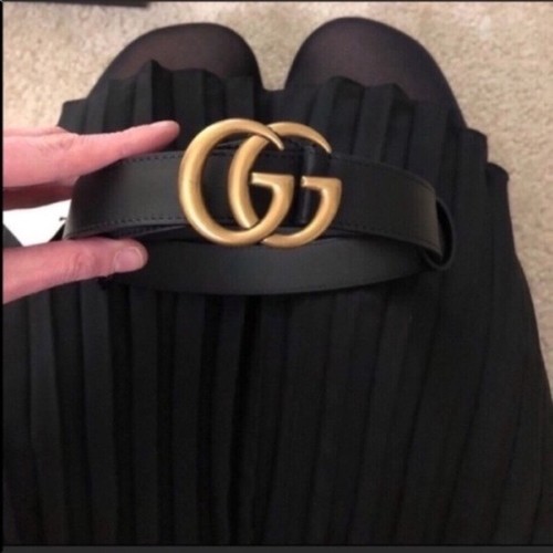 Gucci buckle belt - gg,