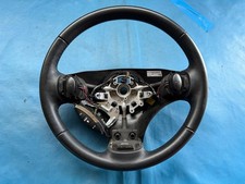 Rover 75 & MG ZT/ZT-T Black Leather Steering Wheel (Part #: QTB001270PPH TS)