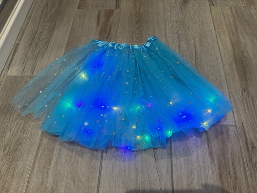 Blue led light - up, tulle