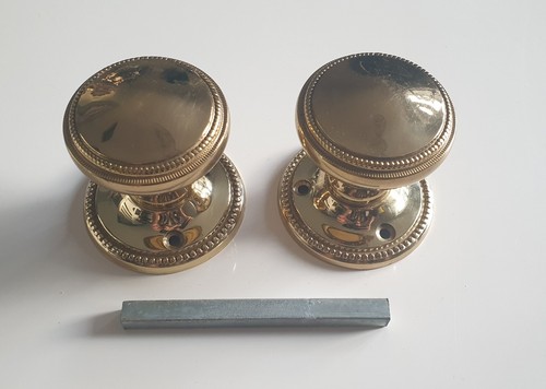 Pair vintage solid - solid, roped