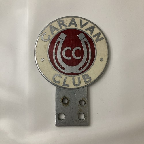 Caravan club enamel vintage - enamel,