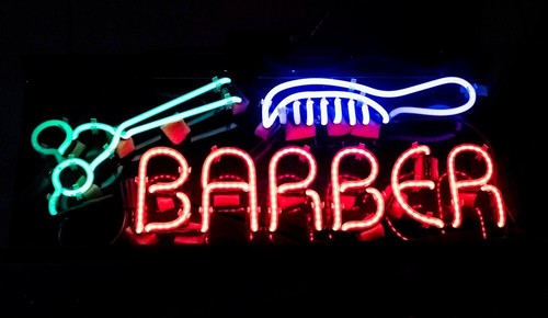 Barber scissors comb - barber,
