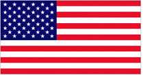 BECC Cotton Flags: USA National Flag for Model Boats, Dioramas & Railways