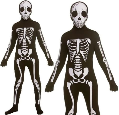 Skeleton skin suit boys - skeleton,