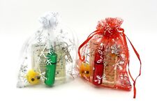 Christmas Bee Revival Kit - Keyring, Glass Vial, High Grade Cork Stopper, Top Up