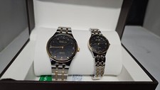 Couple Watches Two Tone Quartz