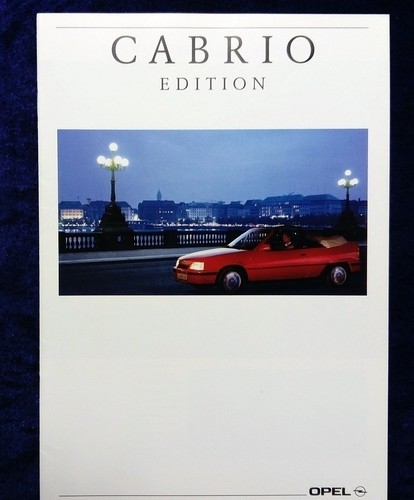 Opel kadett convertible - opel,