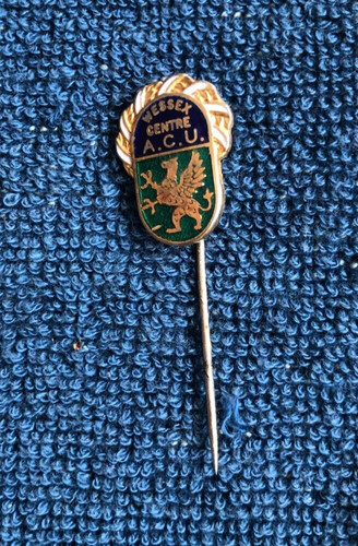 Motor cycle road racing badge