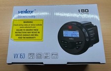 Velex 163D Dab Marine Stereo Receiver Boat Radio Bluetooth Music MP3 Player IPX6