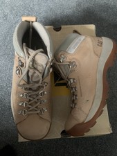 CAT Caterpillar Active Alaska Wide Width Lace-Up Tanned Honey Boots UK Size 3