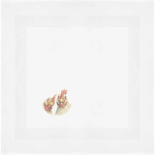 Two chickens napkin - chickens', /