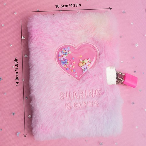 Kids lockable journal - lockable, soft