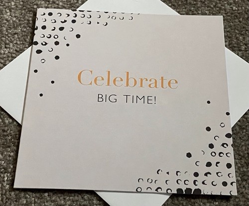 Hallmark celebration card - hallmark,