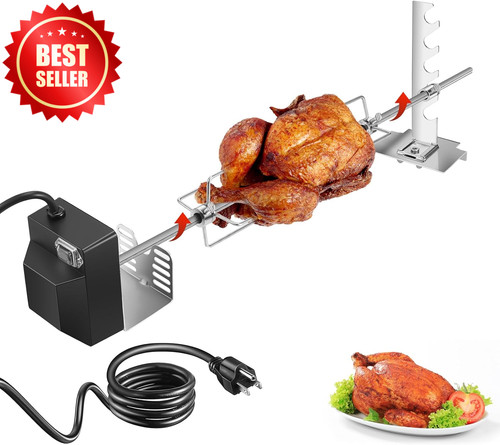 Rotisserie grill kit automatic - kit,