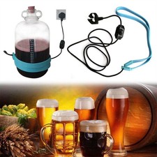 Home Brew Heat Heating Belt Fermenter Thermometer Tool for Beer Wine Spirits UK