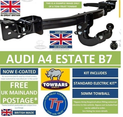 Towbar for audi - towbar, (b7)