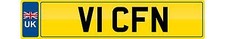 VICKY Private number plate