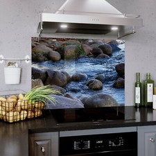 Glass Splashback Kitchen Tile