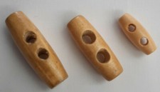 Toggle buttons Aran Wooden in