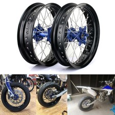 25 supermoto wheels - 17"x3.5/4.25,