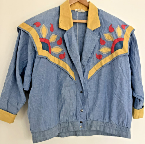 Vintage 1980 jean jacket - vintage,